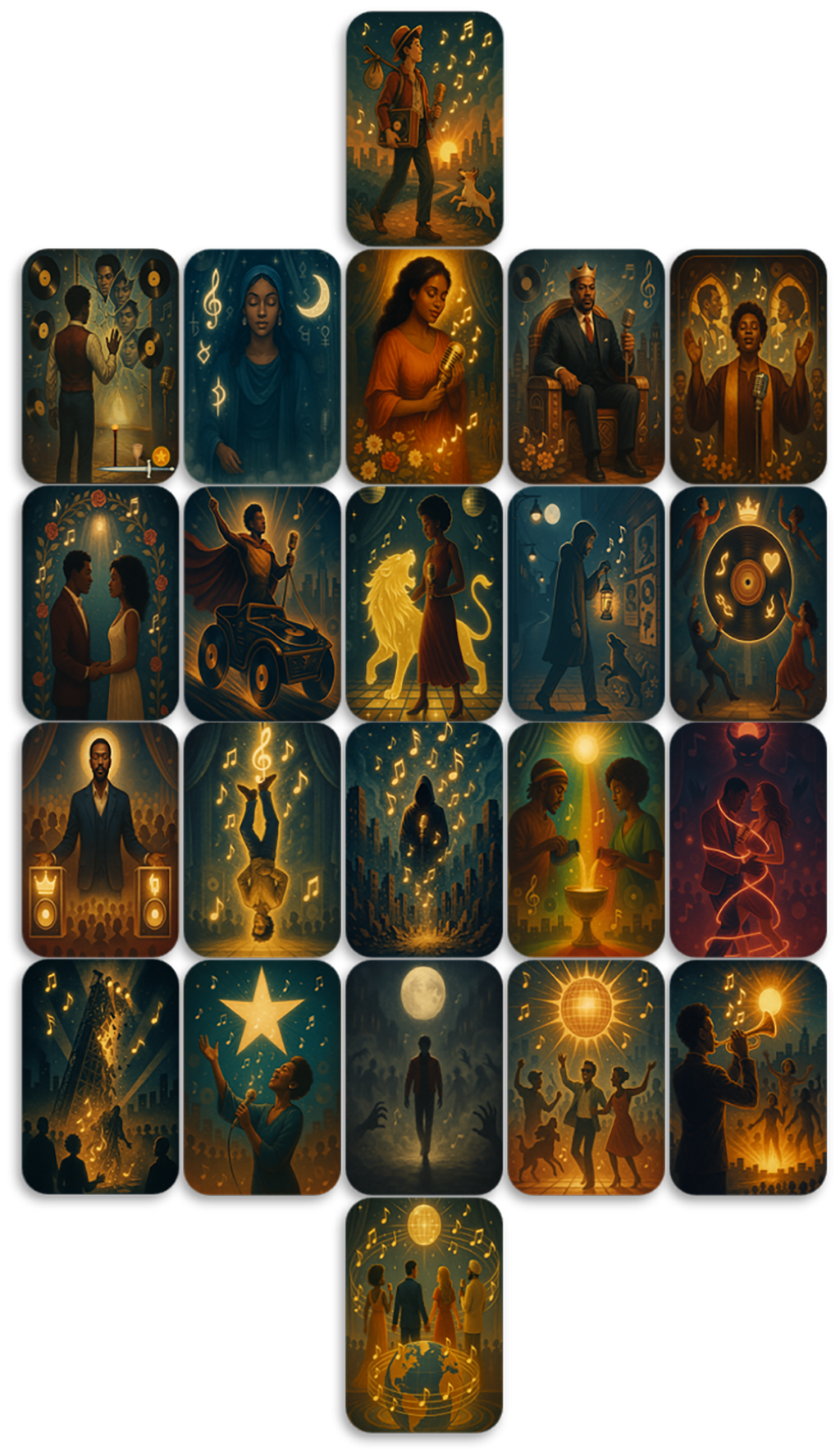 Energy In Song Tarot Deck