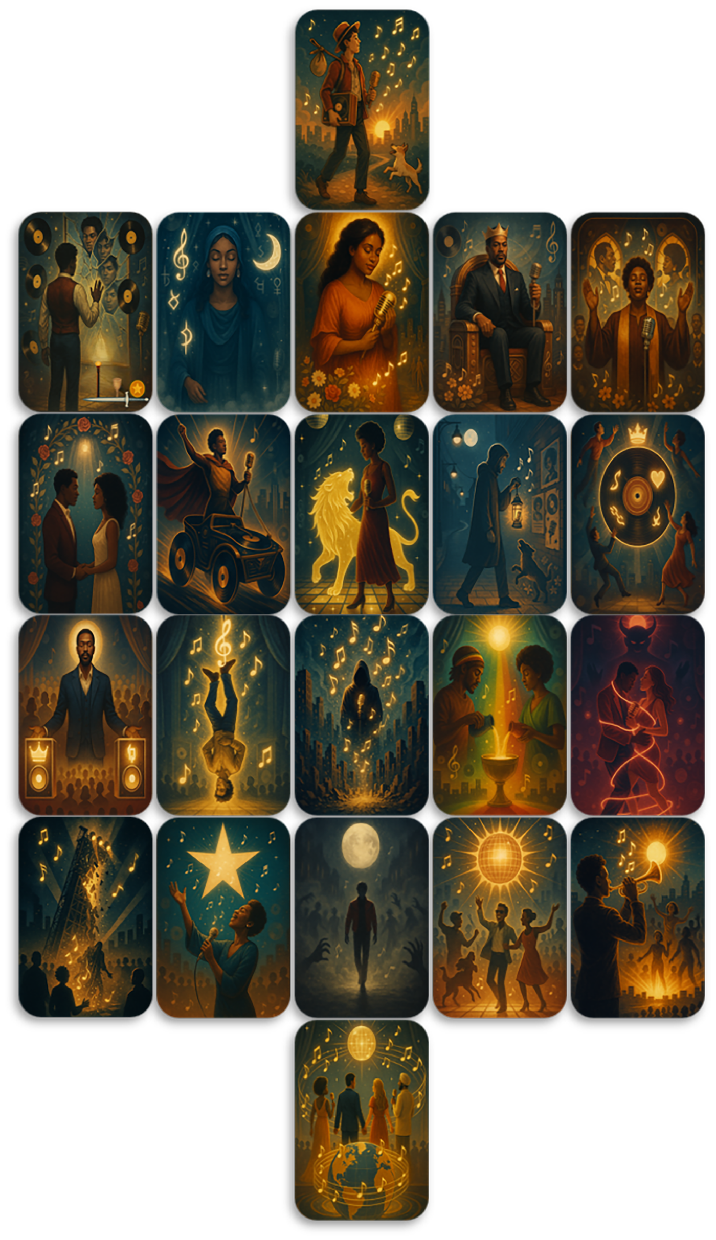Energy In Song Tarot Deck