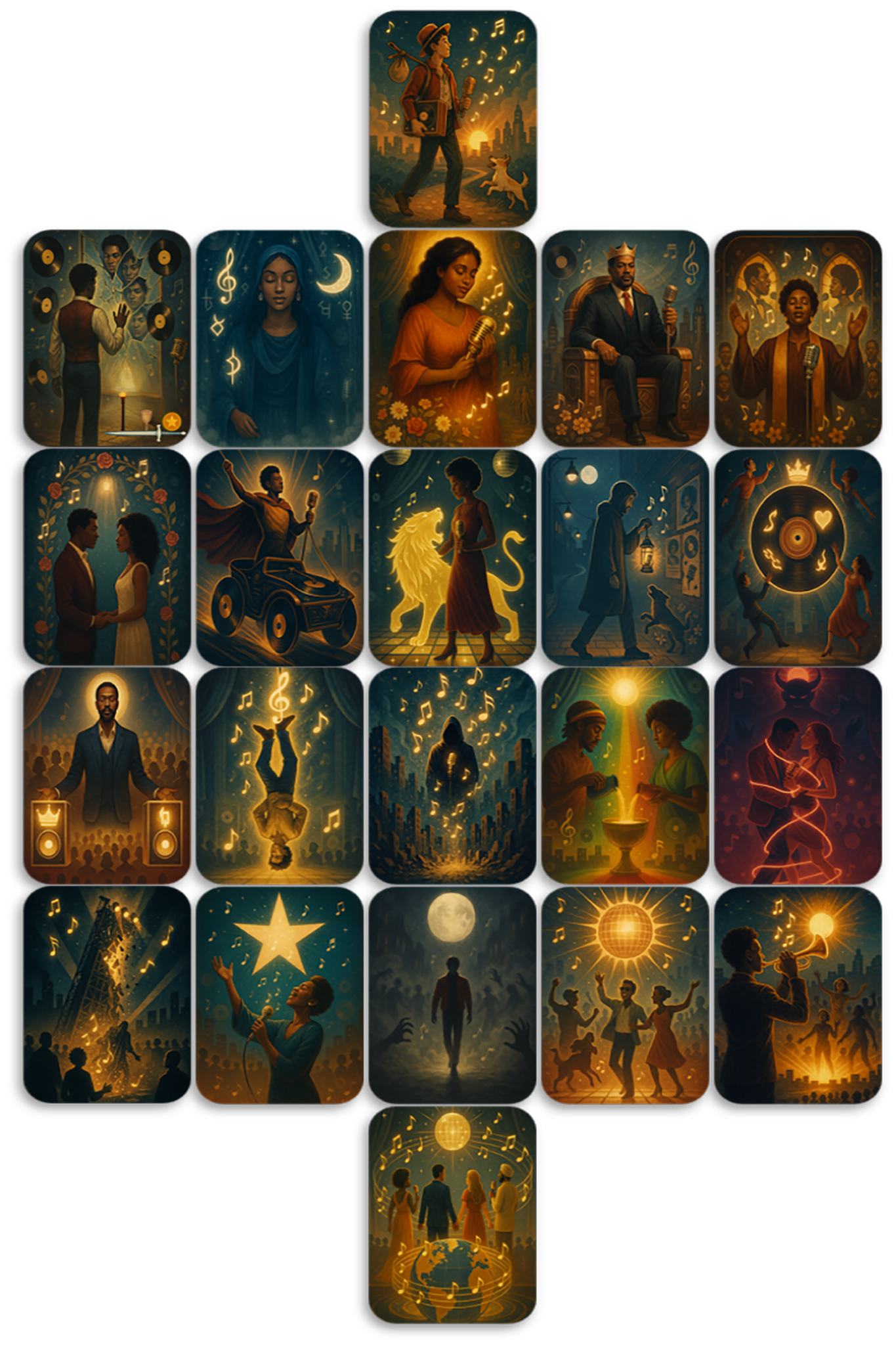 Energy In Song Tarot Deck